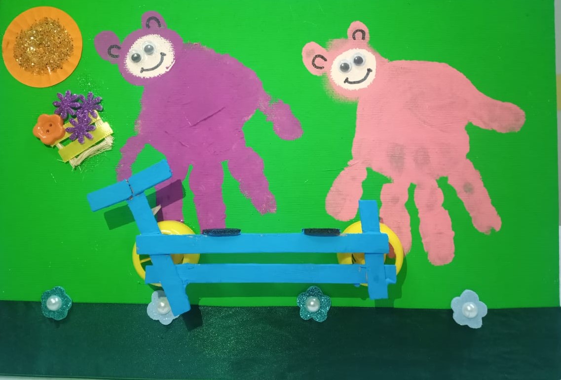 MIGUEL RAMALHO UCHOA - OS MACACOS COMPARTILHAM MOMENTOS DE DIVERSÃO.